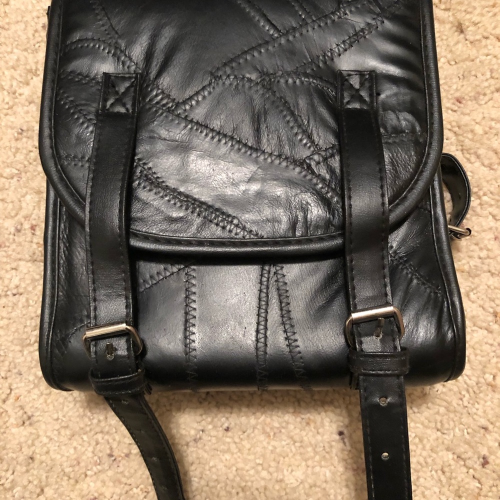 Motorcycle fork/sissy bar bag
